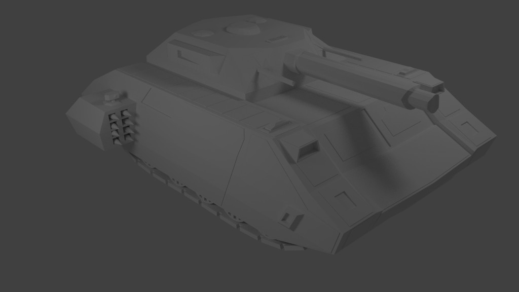 Futuristic Tank preview image 1